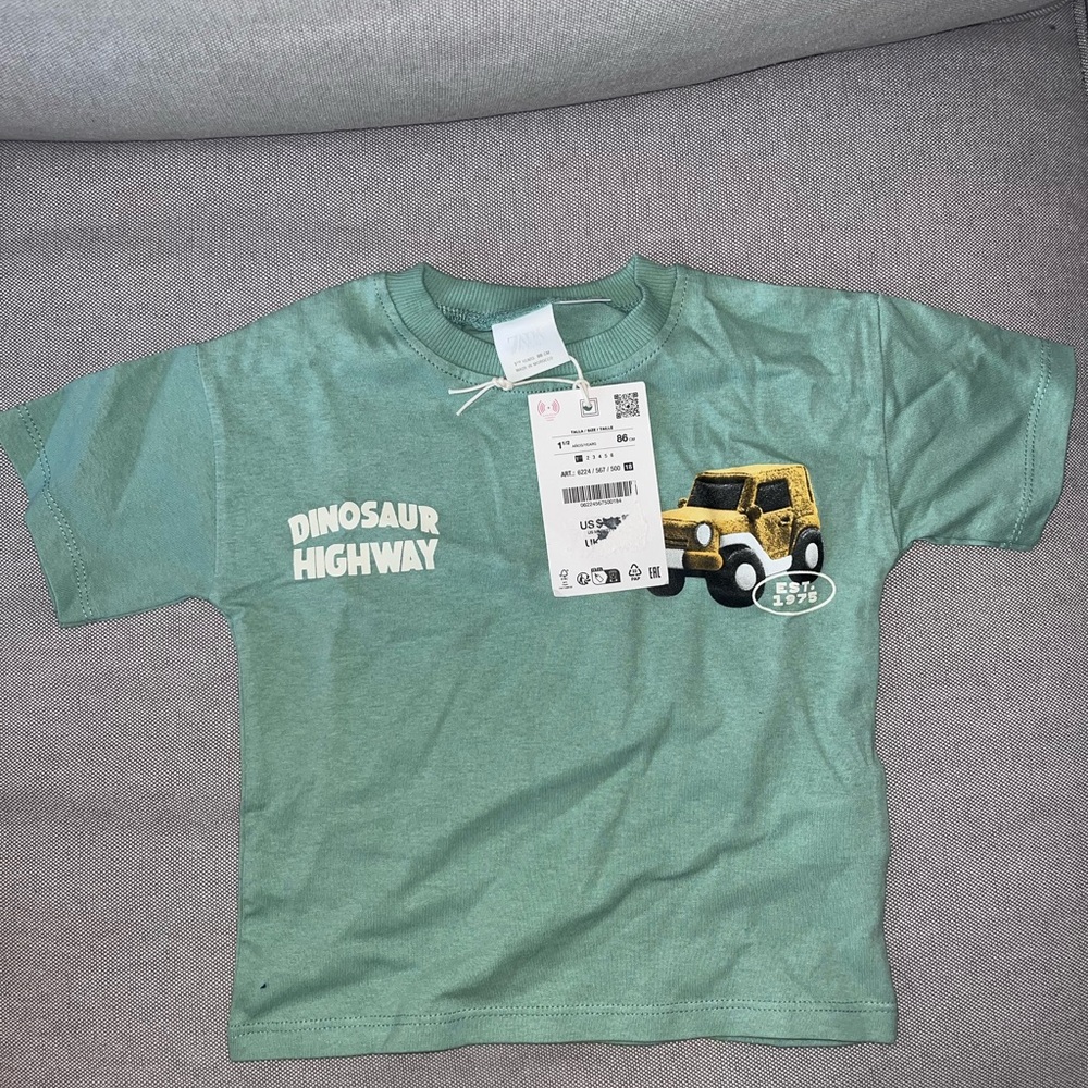 Zara Mint Green T-Shirt